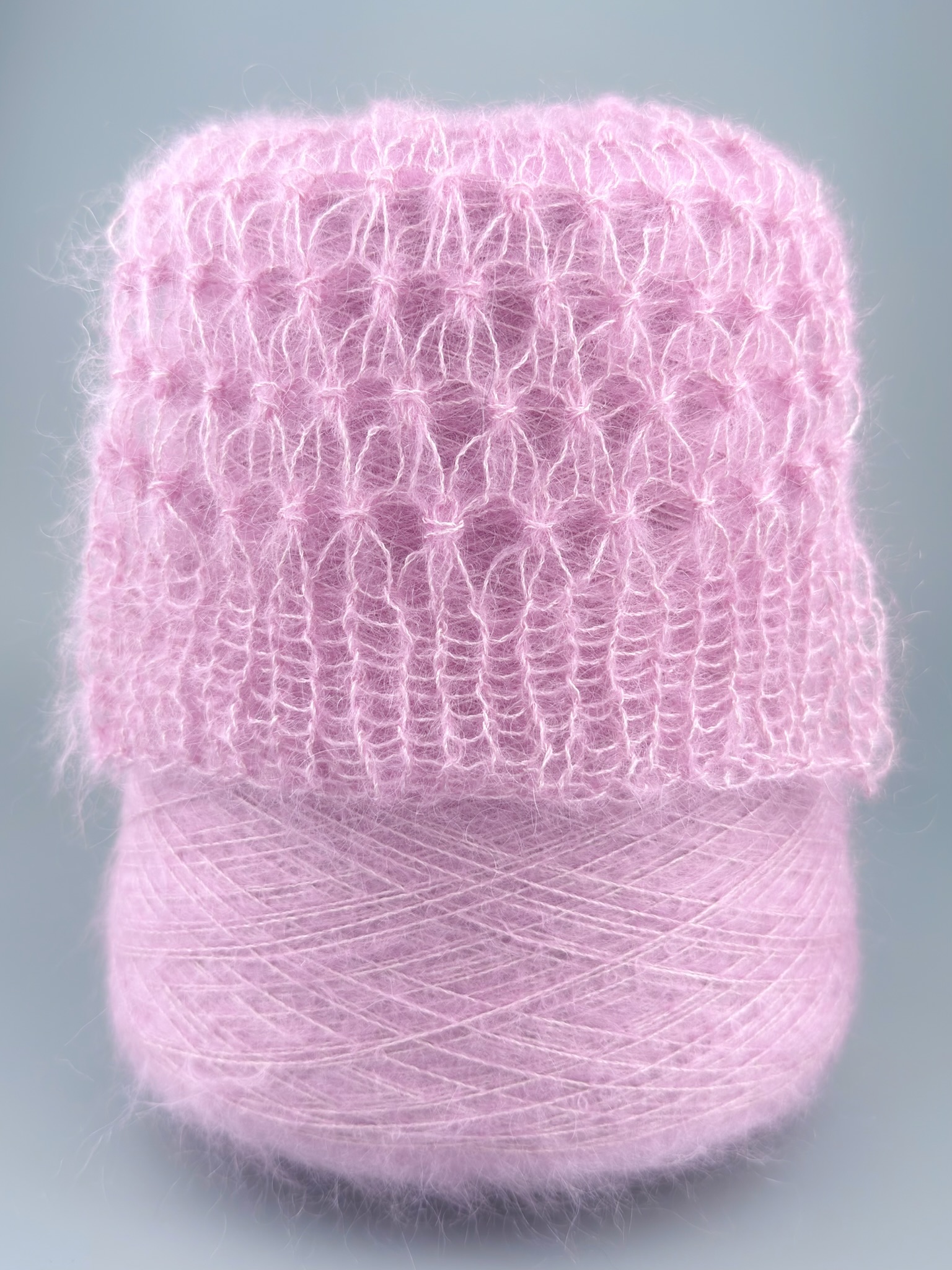 Royal Kid Silk Nm 9000 – Filato Super Kid Mohair e seta col. Rosa malva | Zimpfer Wolle Selezione foto 2
